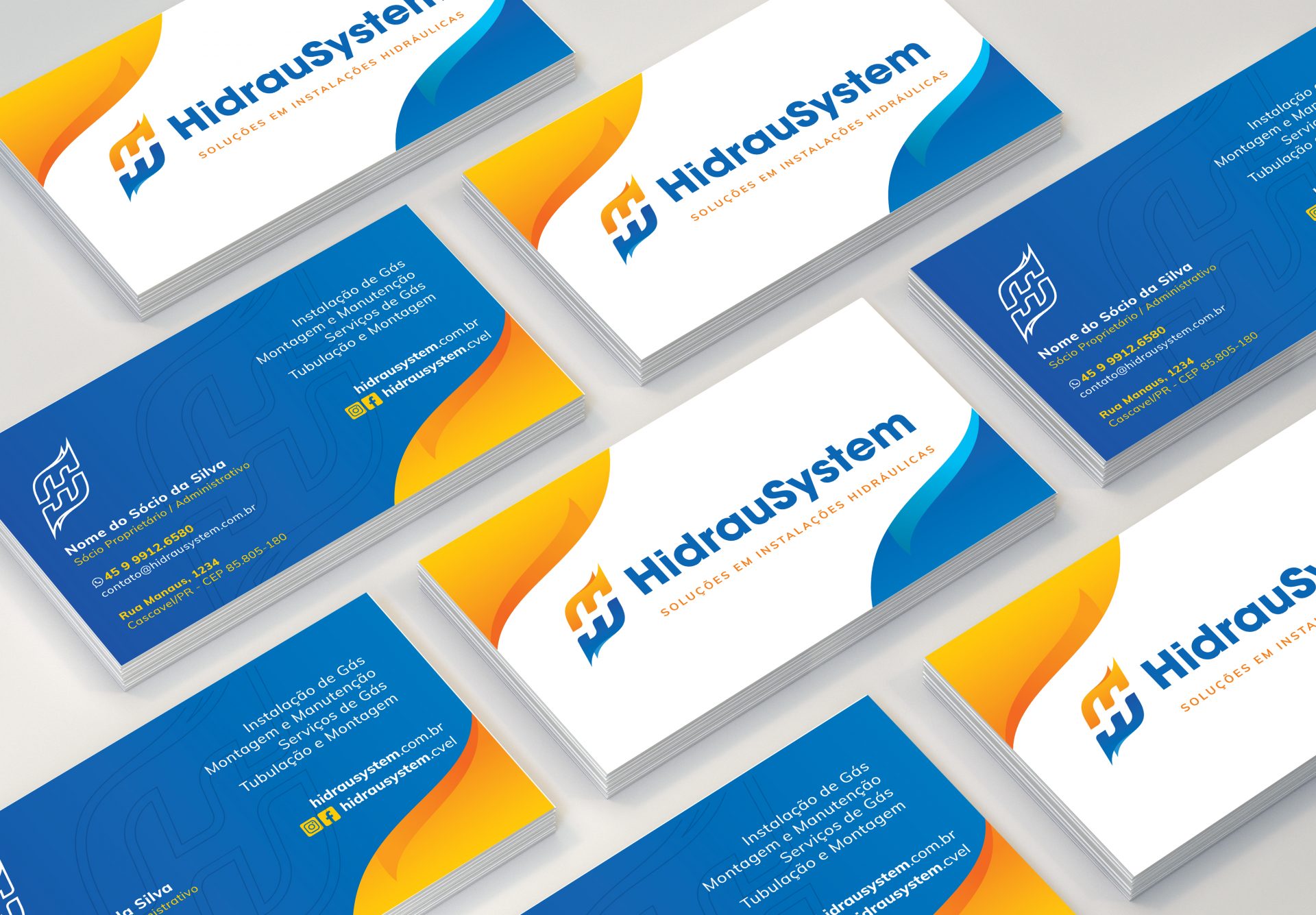 Logotipo HidrauSystem