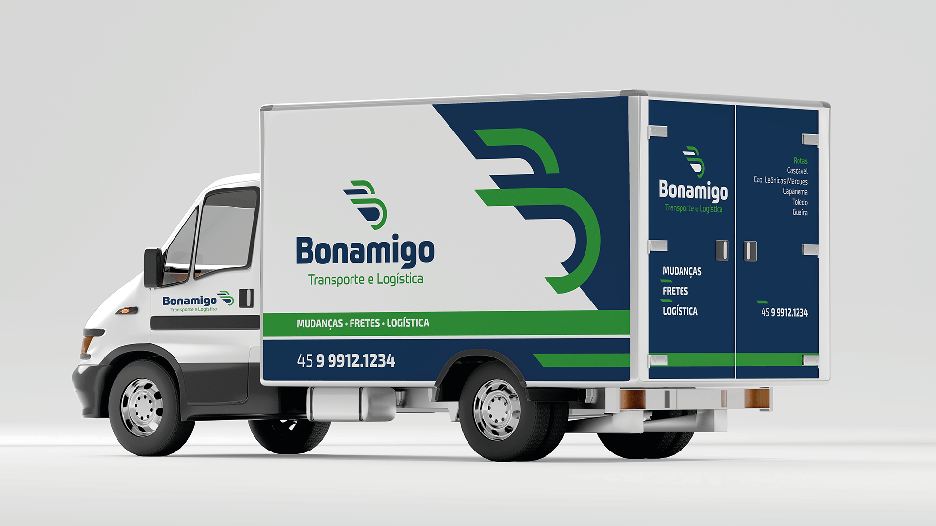 Bonamigo Transportes Identidade Visual